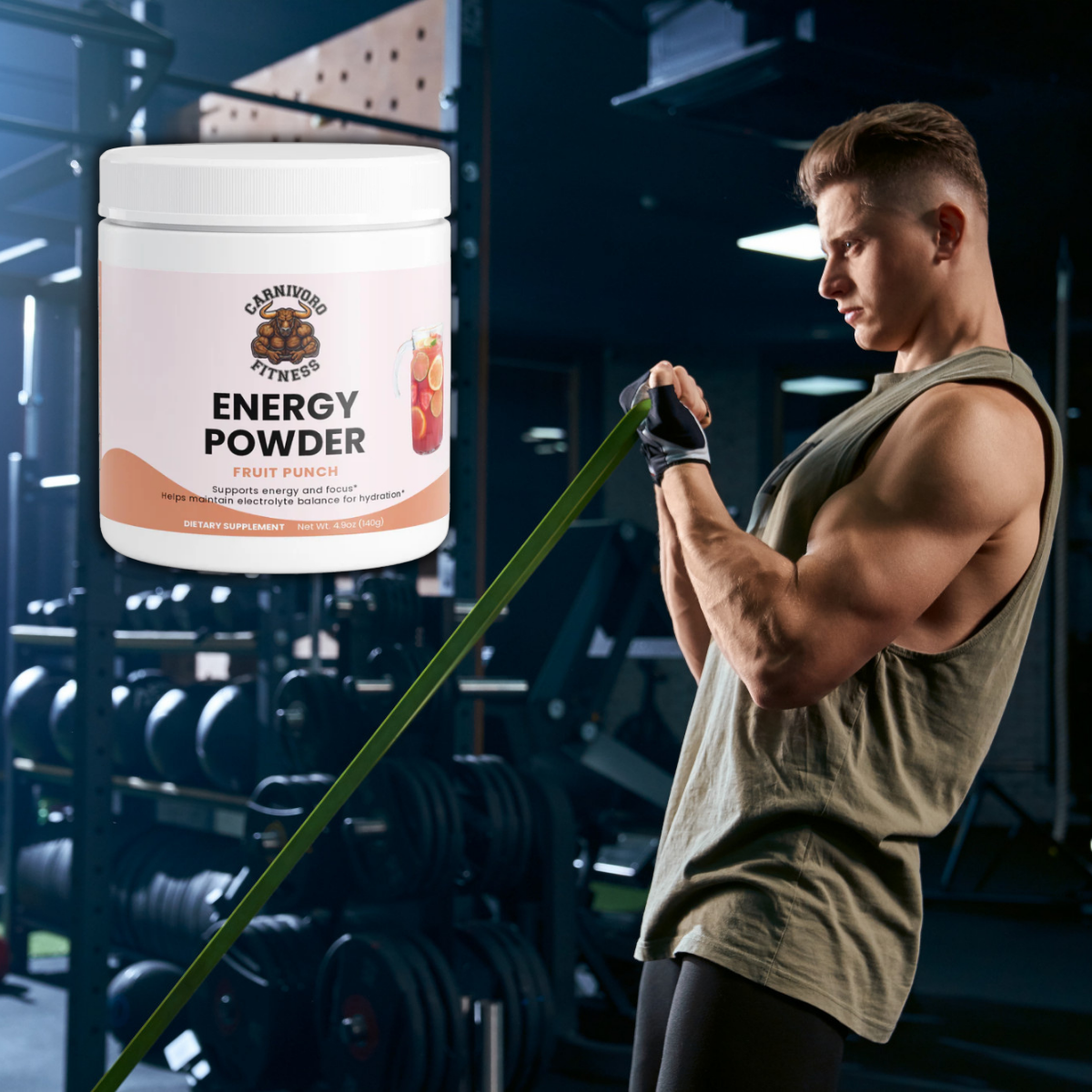Energy Powder (Fruit Punch)