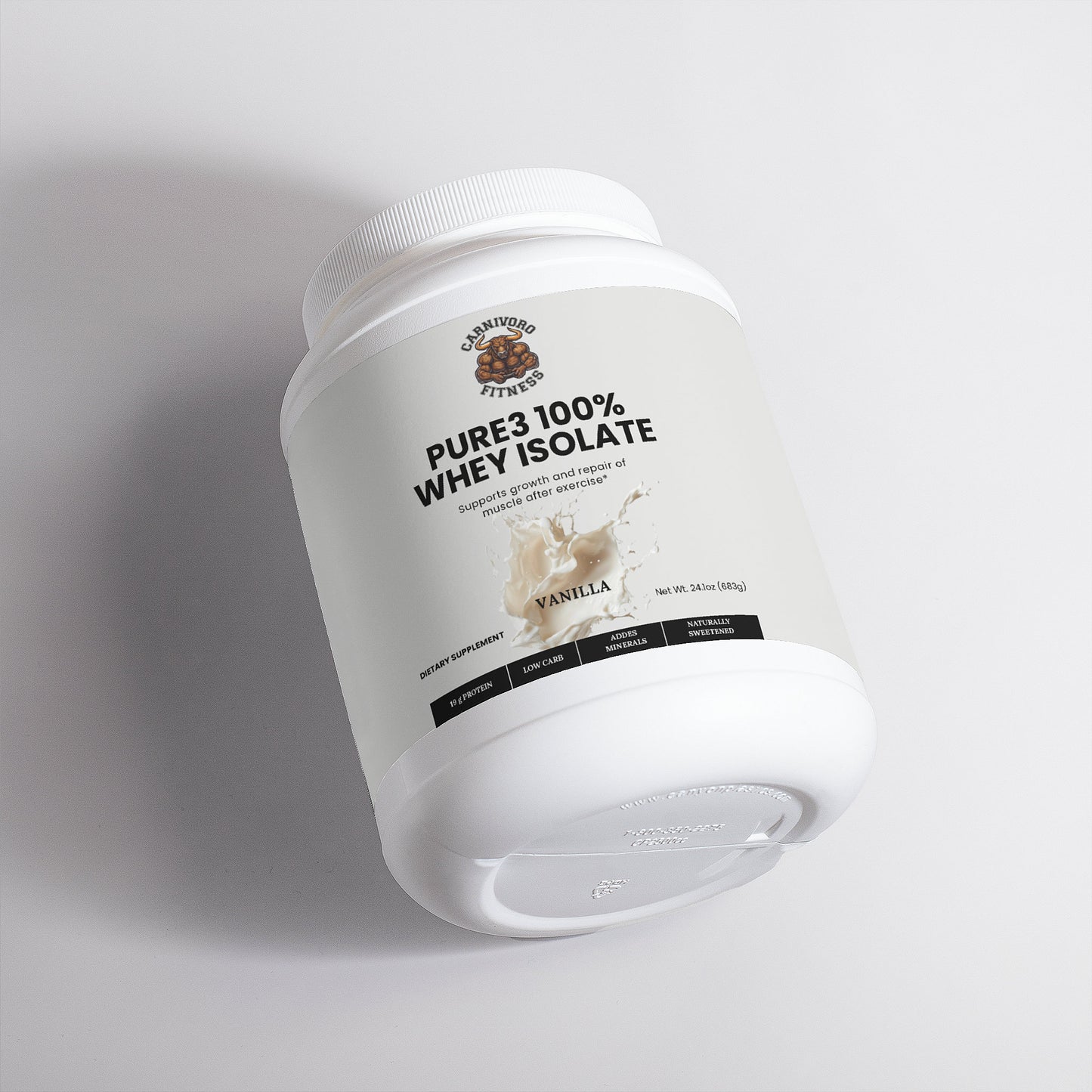 Pure3 100% Whey Protein Isolate (Vanilla)