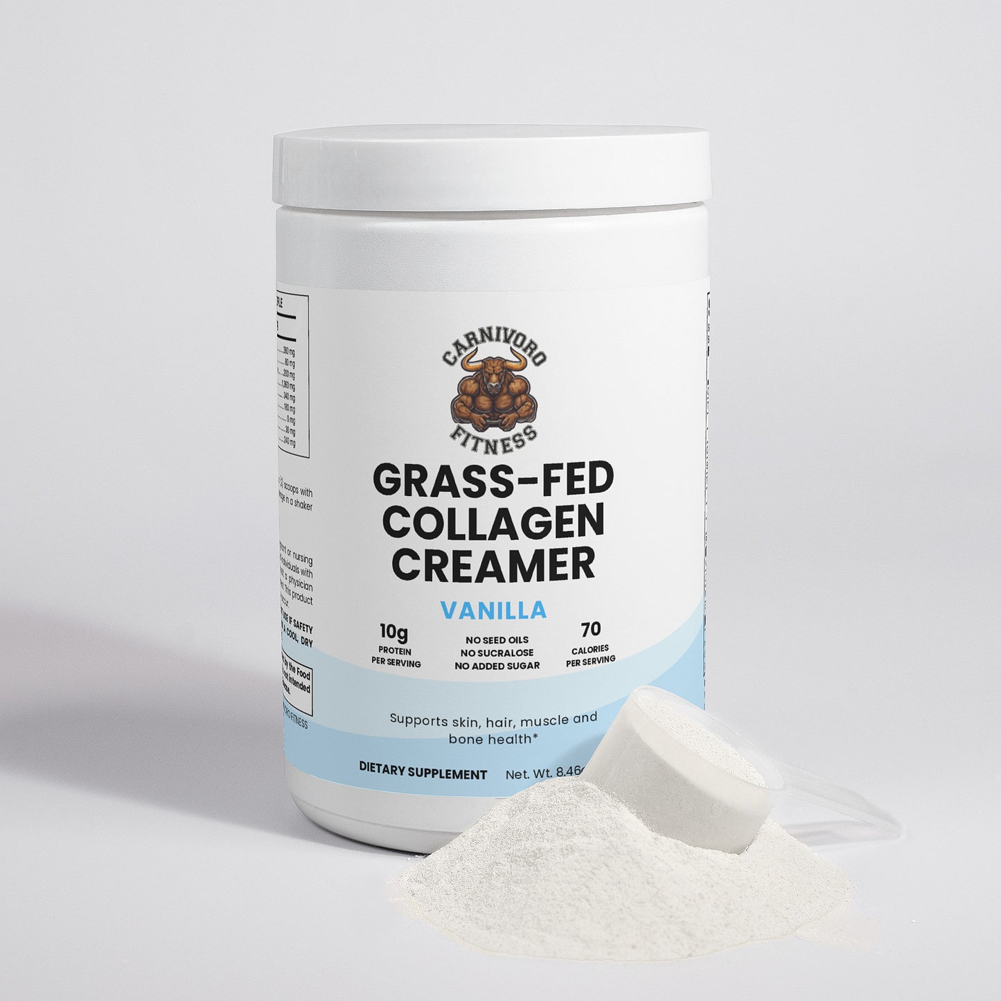 Grass-Fed Collagen Creamer (Vanilla)