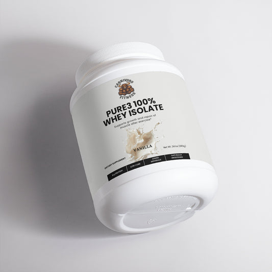 Pure3 100% Whey Protein Isolate (Vanilla)