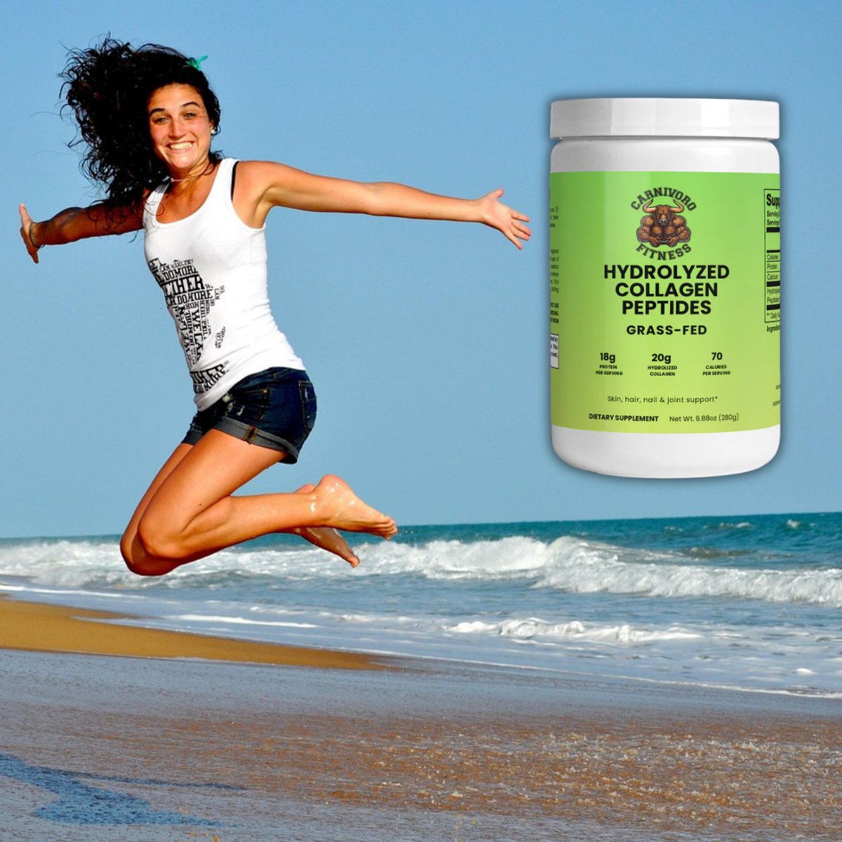 Grass-Fed Hydrolyzed Collagen Peptides