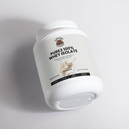Pure3 100% Whey Protein Isolate (Vanilla)