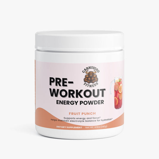 Pre Workout (Fruit Punch)