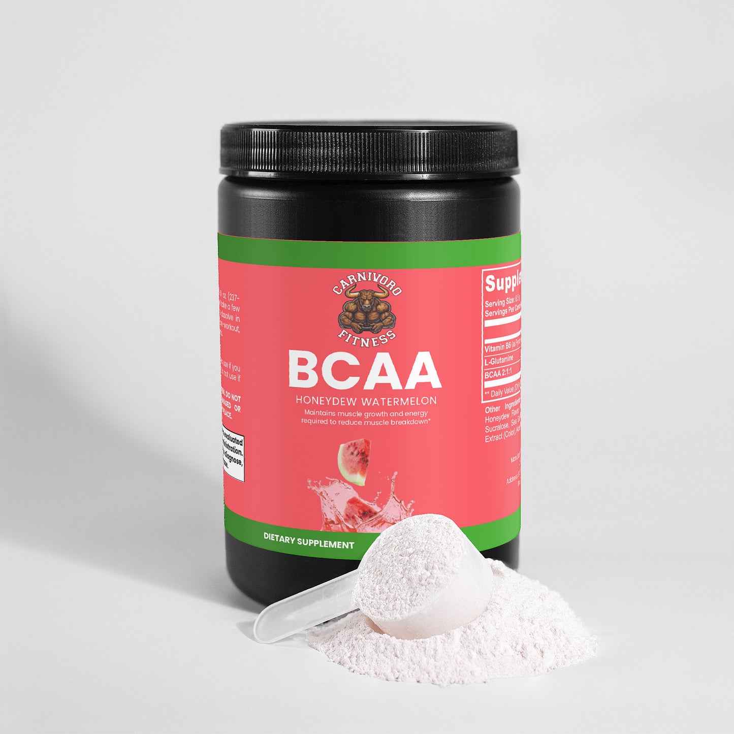 BCAA Post Workout Powder (Honeydew/Watermelon)
