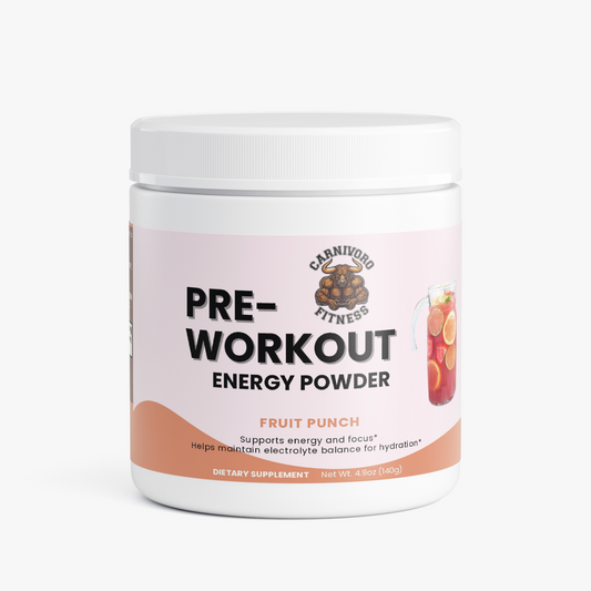 Pre Workout (Fruit Punch)