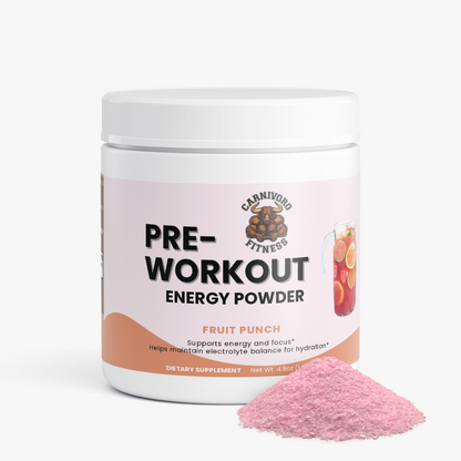 Pre Workout (Fruit Punch)