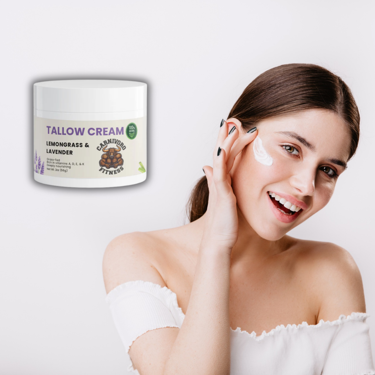 Tallow Cream Lemongrass & Lavender