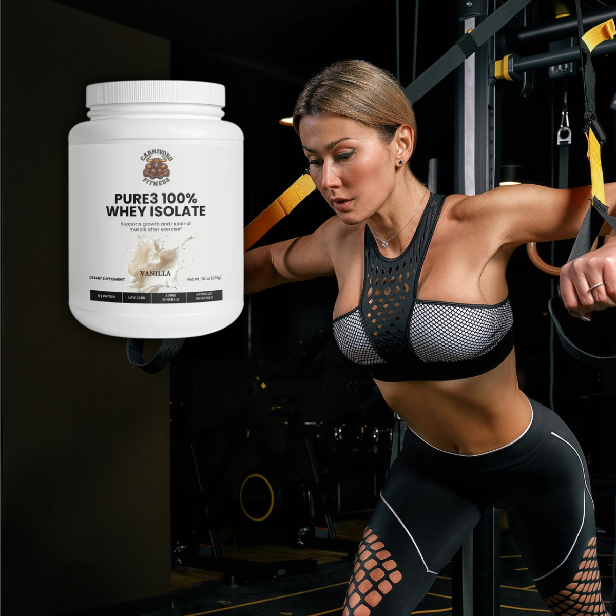 Pure3 100% Whey Protein Isolate (Vanilla)